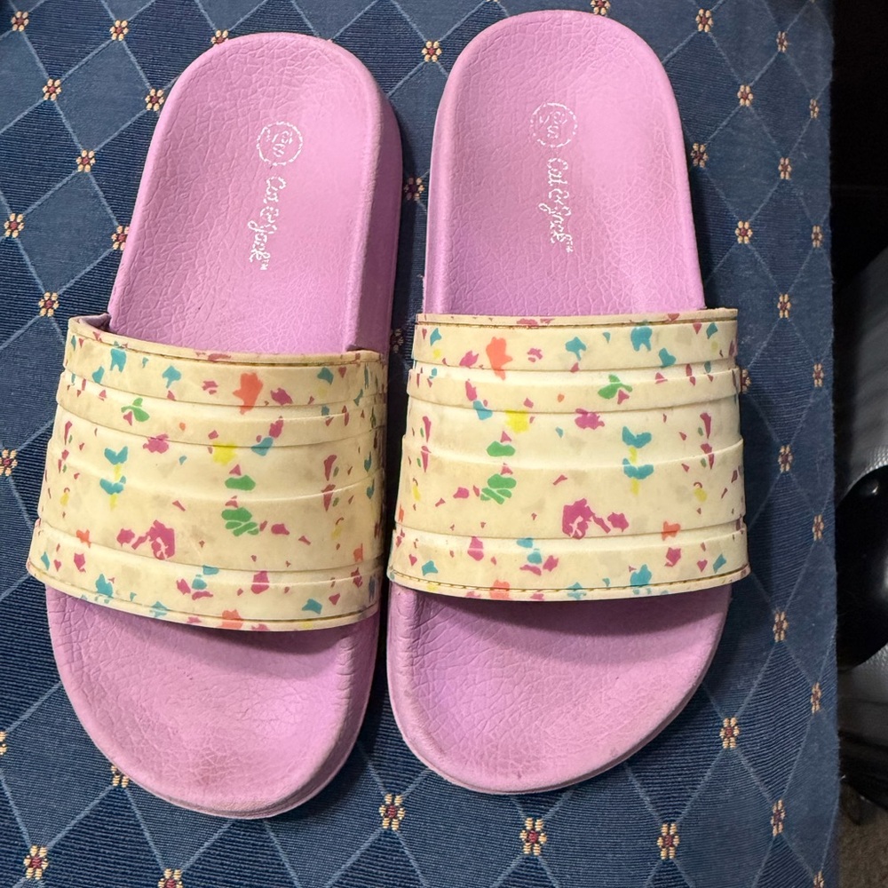 Colorful Kids Slide Sandals